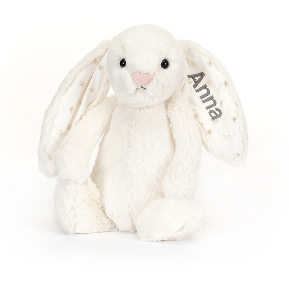 Personalised Bashful Twinkle Bunny Medium